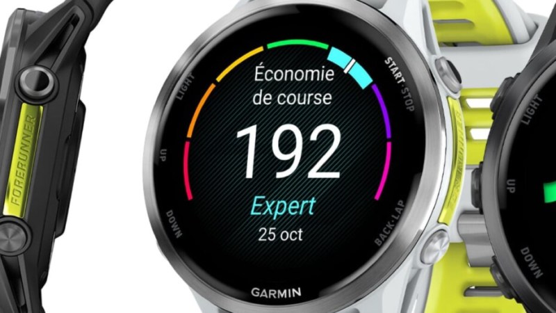Garmin : ces anciennes montres auront bien droit aux nouveautés des dernières montres running