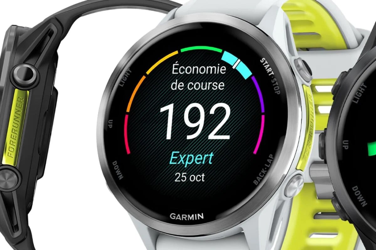 La mesure d'économie de course sur la Garmin Forerunner 970