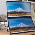 L'Acer PD163Q déplié