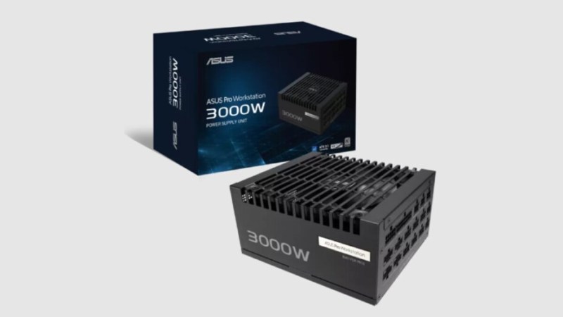 Asus dévoile une alimentation monstrueuse capable de faire tourner 4 RTX 5090