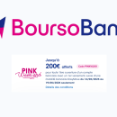 C’est le grand retour de la prime du Pink week-end chez BoursoBank, avec jusqu’à 200 € offerts