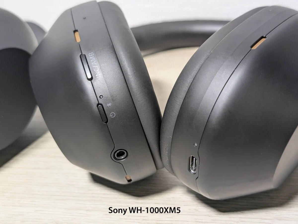 Toutes les connectiques et les boutons du XM5 Toutes les connectiques et les boutons du XM5