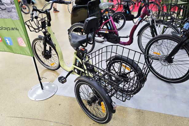 Le tricycle électrique 24 pouces. // Source : M. Lauraux pour Frandroid