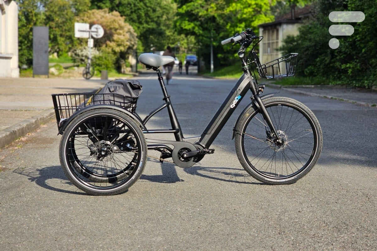 CyclO2 Smart tricycle électrique essai
