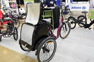 CyclO2 tricycle électrique coffre