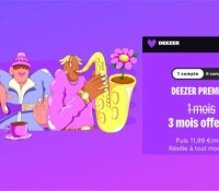 Deezer Premium 3 mois offerts // Source : Frandroid