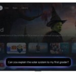 Poser une question à votre TV, il vous répondra // Source : Google