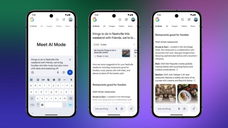Google : avec AI Mode, la révolution du moteur de recherche va encore plus loin Google : avec AI Mode, la révolution du moteur de recherche va encore plus loin