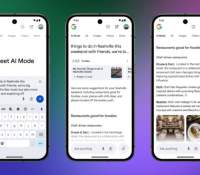 L'AI Mode de Google pour des recherches plus approfondies sur le web.