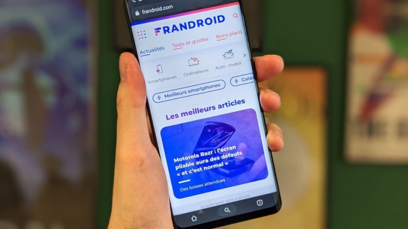 Chrome devrait faciliter la connexion aux sites web sur Android