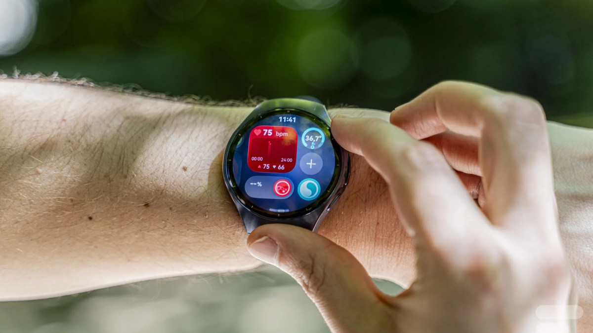 Widgets sur la Huawei Watch 5
