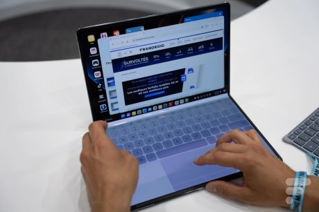Huawei MateFold // Source : Robin Wycke pour Frandroid