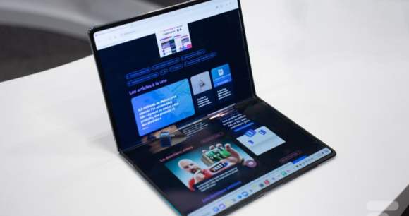 Huawei MateFold // Source : Robin Wycke pour Frandroid