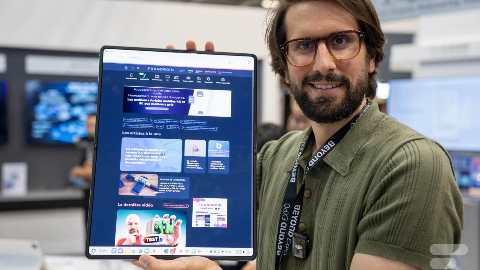 L'ordinateur pliant Huawei qui défie Windows, la mise à jour One UI qui vide votre batterie et toutes les annonces de la Google I/O 2025 - L'actu tech de la semaine