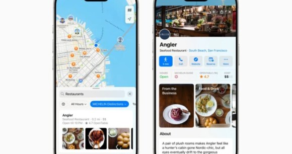 Apple Plans ressemble de plus en plus à Google Maps