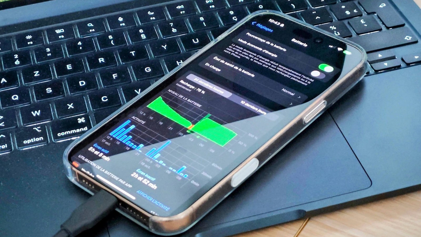 L'autonomie, un problème du passé ? Apple veut doper la batterie de votre iPhone avec « l'intelligence artificielle ».