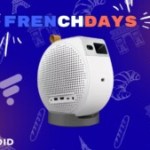 Ce vidéoprojecteur compact sous Google TV au look atypique est l’offre à saisir avant la fin des French Days