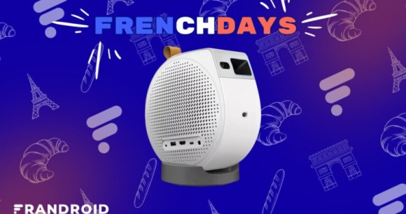 Ce vidéoprojecteur compact sous Google TV au look atypique est l’offre à saisir avant la fin des French Days