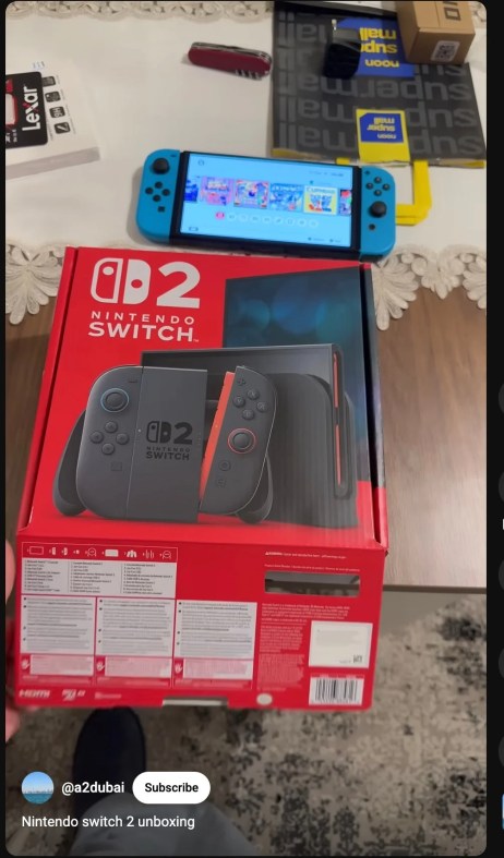 Nintendo Switch 2 console recu en avance (1)