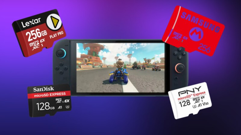 Quelle carte micro SD Express acheter pour votre Nintendo Switch 2 ?