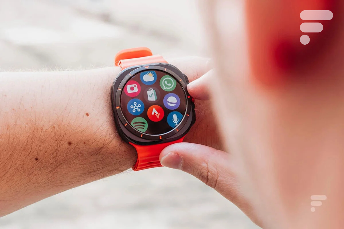 La Samsung Galaxy Watch Ultra tourne sous Wear OS