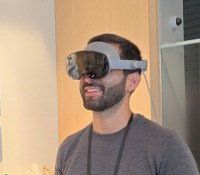 Le Samsung Project Moohan sur la tête // Source : Frandroid