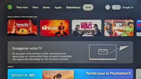 Sony Bravia 3 K-65S3 // Source : Sylvain Pichot - Frandroid
