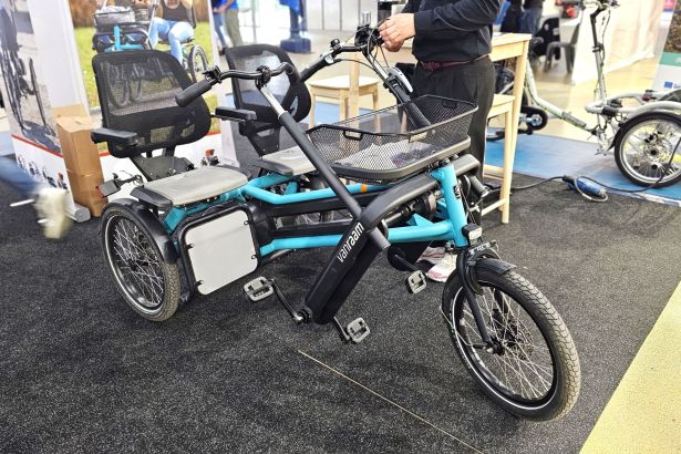 Van Raam Fun2Go tricycle électrique biplace