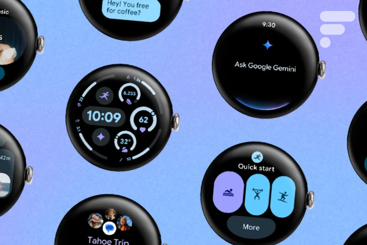 L'interface Material 3 Expressive sur Wear OS 6