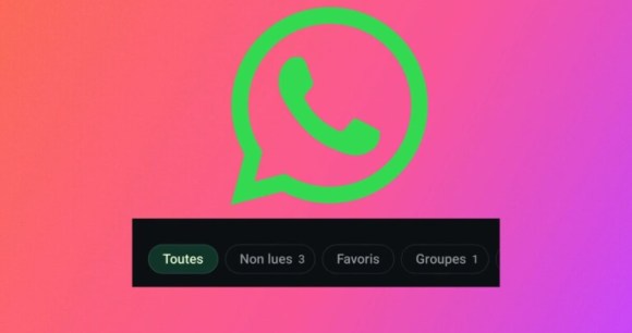 Petite mise à jour de WhatsApp : comment trier facilement vos conversations