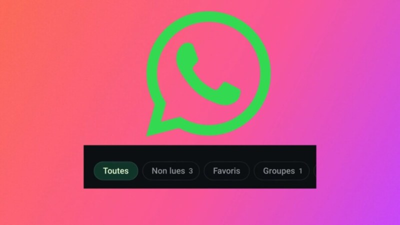Petite mise à jour de WhatsApp : comment trier facilement vos conversations