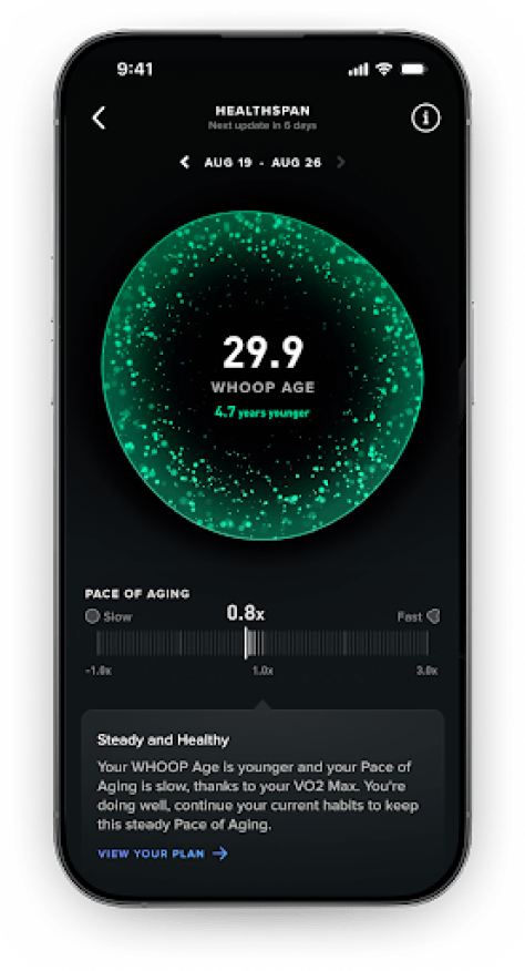 L'application Whoop