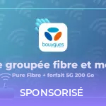 Le meilleur abonnement fibre associé au meilleur forfait mobile