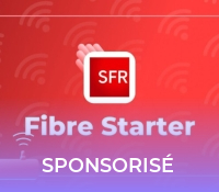 SFR Fibre Starter Internet + téléphone : la vitesse de la fibre sans superflu (et sans frais d’ouverture de ligne)
