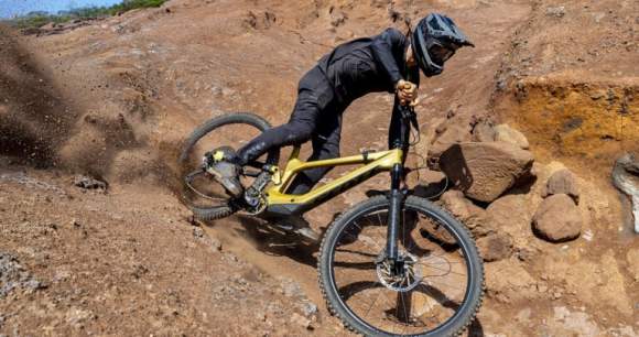 Une descente à VTT // Source : Garmin