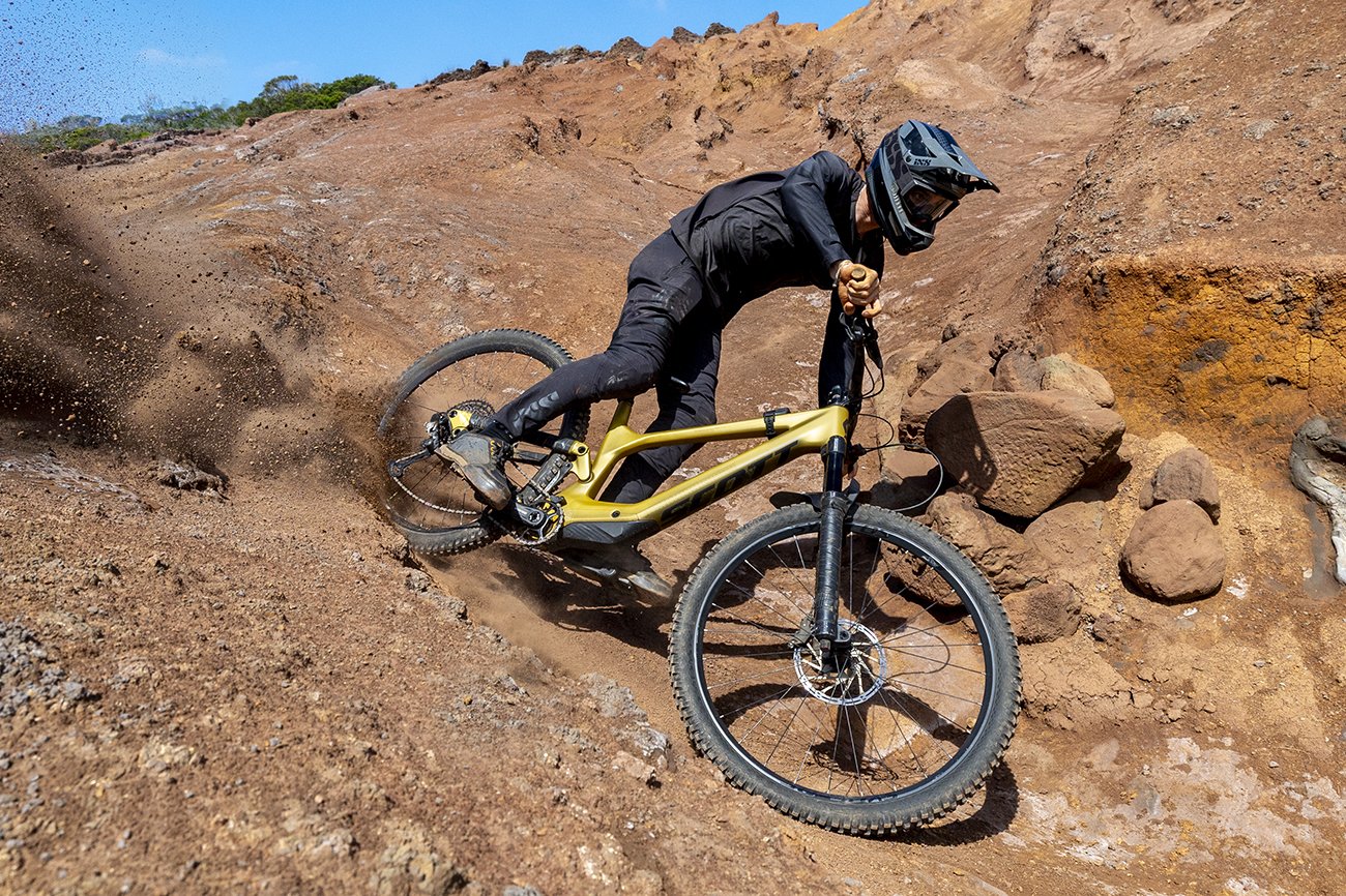 Une descente à VTT
