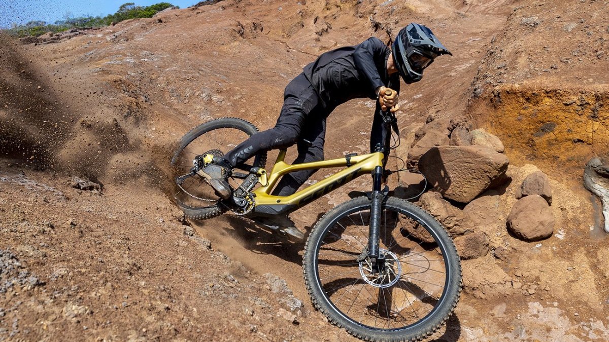 Une descente à VTT