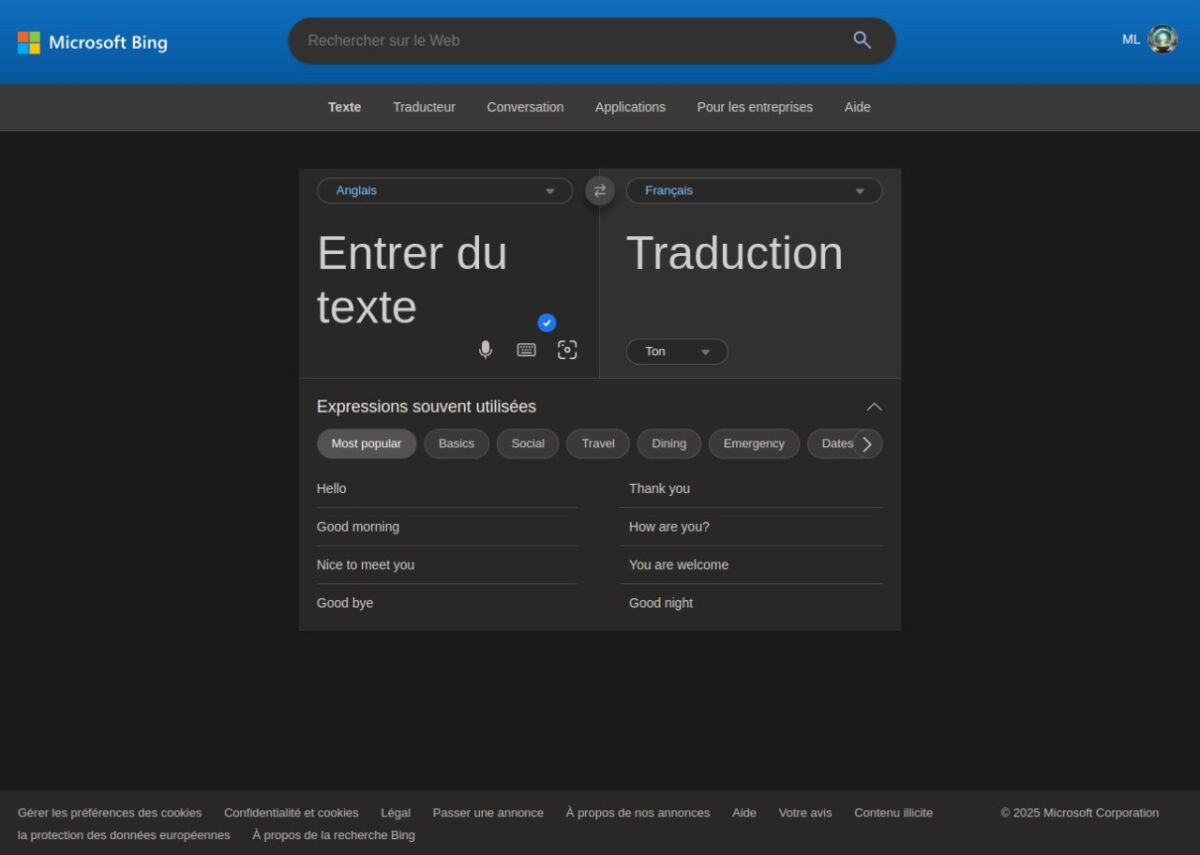 Ping Translate Télécharger Microsoft Bing Translator (Microsoft Traducteur ...
