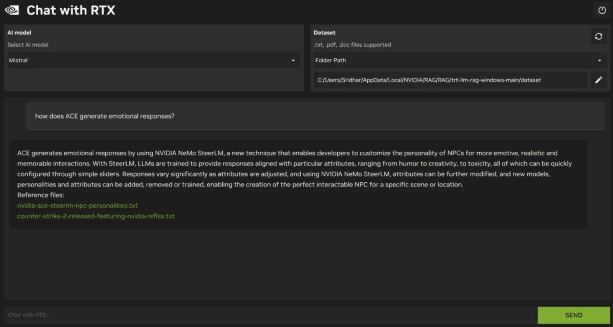 Télécharger NVIDIA Chat With RTX gratuitement sur Windows - Frandroid