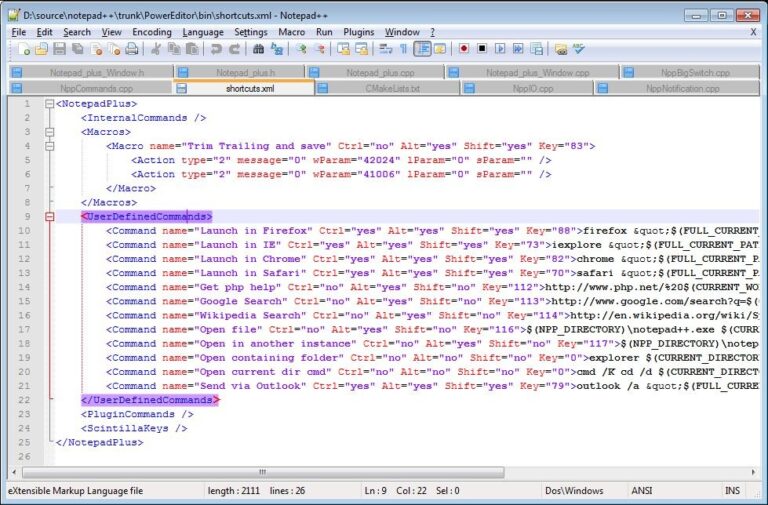 Télécharger Notepad++ gratuitement sur Windows, Windows, Windows et ...