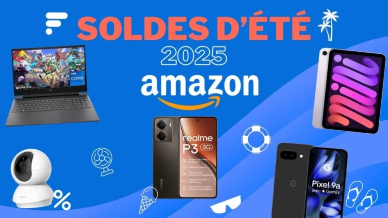 Amazon continue sa braderie des soldes d’été : le TOP 10 des offres à saisir avant le Prime Day