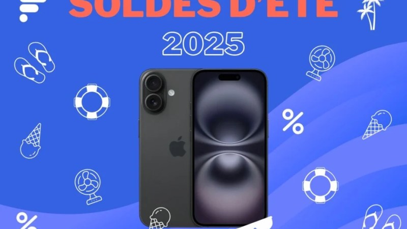 Les soldes font descendre le prix de l’iPhone 16 d’Apple de façon inédite