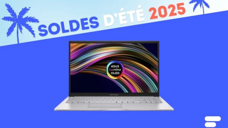 C’est la folie des soldes : ce laptop  avec écran Oled + Ryzen 5 7200U n’est qu’à 465 €