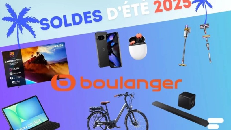 Boulanger fait le plein d’offres pour les soldes : les 20 deals qui méritent votre argent
