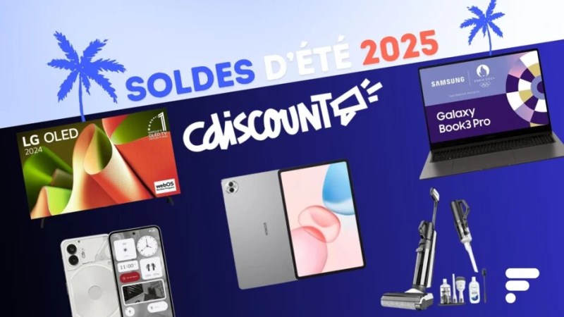 Voici les 18 bonnes affaires à dénicher chez Cdiscount lors des soldes d’été Voici les 18 bonnes affaires à dénicher chez Cdiscount lors des soldes d’été