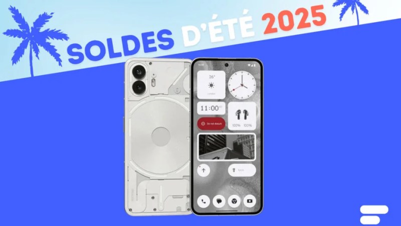 La version 512 Go du très bon Nothing Phone (2) est à moitié prix pour les soldes d’été
