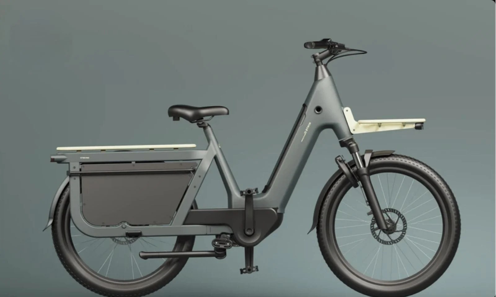 Decathlon Btwin E Two 900 vélo cargo électrique midtail
