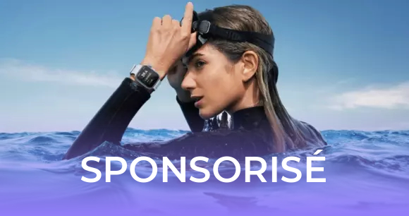 La Huawei Watch Fit 4 Pro peut être immergée jusqu'à 40 mètres sous l'eau // Source : Huawei