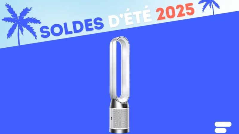 À la fois purificateur d’air et ventilateur, ce Dyson Cool PC1 soldé à -30 % vient vous rafraîchir et soulager les allergies