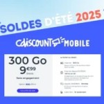 Pendant les soldes, ce forfait mobile 5G de 300 Go est à moins de 10 €/mois